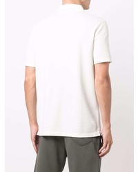 Мужская белая футболка-поло от Parajumpers