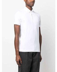 Мужская белая футболка-поло от Lacoste