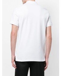 Мужская белая футболка-поло от Dirk Bikkembergs