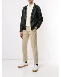 Мужская белая футболка-поло от Gieves & Hawkes