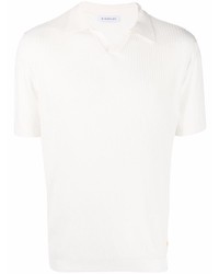 Мужская белая футболка-поло от Manuel Ritz