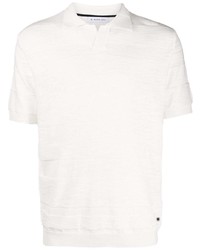 Мужская белая футболка-поло от Manuel Ritz