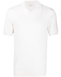 Мужская белая футболка-поло от Mauro Ottaviani