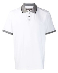 Мужская белая футболка-поло от Michael Kors