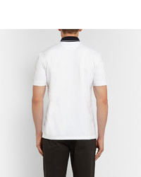 Мужская белая футболка-поло от Michael Bastian