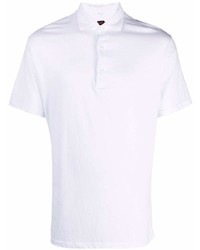 Мужская белая футболка-поло от Mp Massimo Piombo