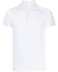 Мужская белая футболка-поло от Mp Massimo Piombo