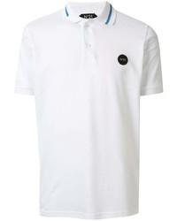Мужская белая футболка-поло от N°21