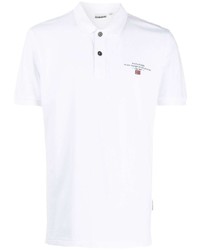 Мужская белая футболка-поло от Napapijri