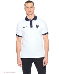 Мужская белая футболка-поло от Nike