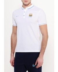 Мужская белая футболка-поло от Nike