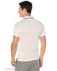 Мужская белая футболка-поло от Odlo