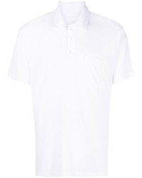 Мужская белая футболка-поло от Officine Generale