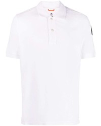 Мужская белая футболка-поло от Parajumpers