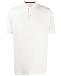 Мужская белая футболка-поло от Paul Smith