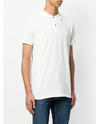 Мужская белая футболка-поло от Tomas Maier