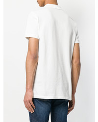 Мужская белая футболка-поло от Tomas Maier