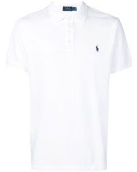 Мужская белая футболка-поло от Polo Ralph Lauren