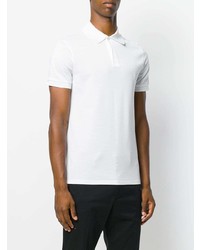Мужская белая футболка-поло от Neil Barrett