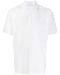 Мужская белая футболка-поло от Salvatore Ferragamo