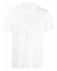 Мужская белая футболка-поло от Sease