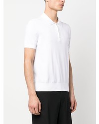 Мужская белая футболка-поло от Brioni