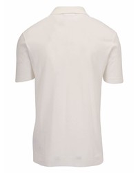 Мужская белая футболка-поло от Orlebar Brown