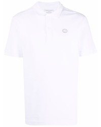 Мужская белая футболка-поло от Societe Anonyme
