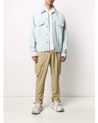 Мужская белая футболка-поло от Givenchy