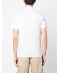 Мужская белая футболка-поло от Lardini