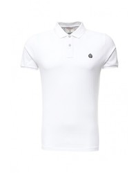 Мужская белая футболка-поло от SPRINGFIELD