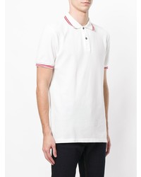Мужская белая футболка-поло от Tomas Maier