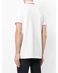 Мужская белая футболка-поло от Tomas Maier