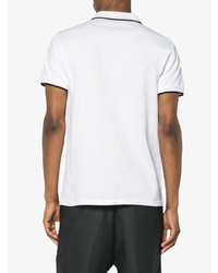 Мужская белая футболка-поло от Kenzo