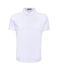 Мужская белая футболка-поло от Tom Farr