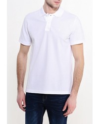 Мужская белая футболка-поло от Tom Tailor