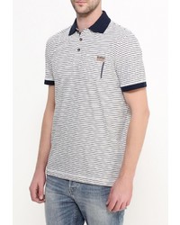 Мужская белая футболка-поло от Tom Tailor