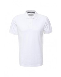 Мужская белая футболка-поло от Tom Tailor