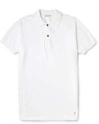 Мужская белая футболка-поло от Tomas Maier