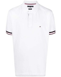 Мужская белая футболка-поло от Tommy Hilfiger