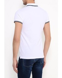 Мужская белая футболка-поло от Tony Backer