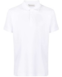 Мужская белая футболка-поло от Trussardi