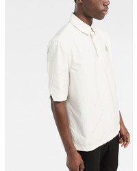 Мужская белая футболка-поло от A-Cold-Wall*