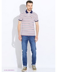 Мужская белая футболка-поло от U.S. Polo Assn.