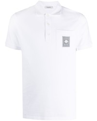 Мужская белая футболка-поло от Valentino