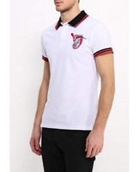 Мужская белая футболка-поло от Versace Jeans