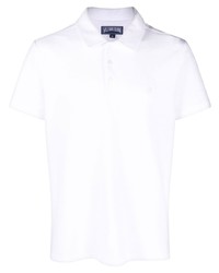 Мужская белая футболка-поло от Vilebrequin
