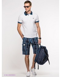 Мужская белая футболка-поло от Voi Jeans