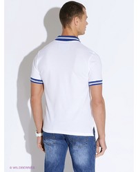 Мужская белая футболка-поло от Westrenger