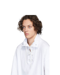 Мужская белая футболка-поло от Martin Asbjorn